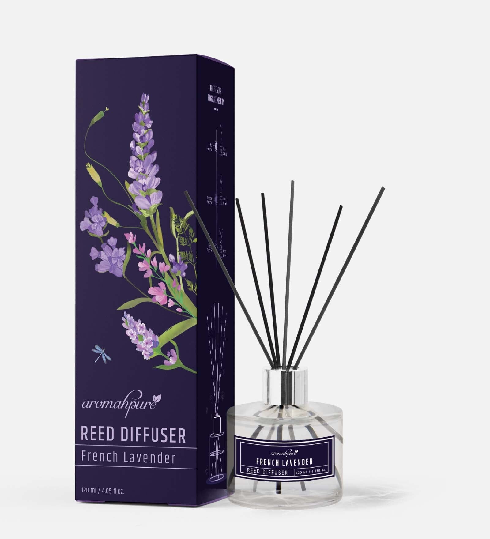 Blue Aroma Oil Reed Diffuser
