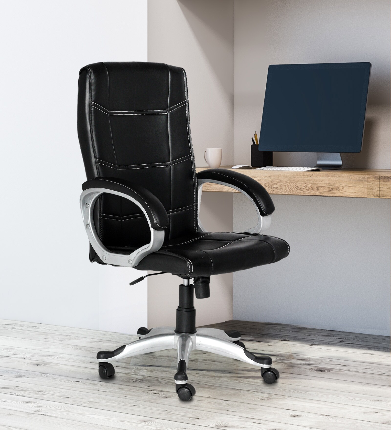Buy Regal Executive Chair in Black Colour at 17 OFF by High living