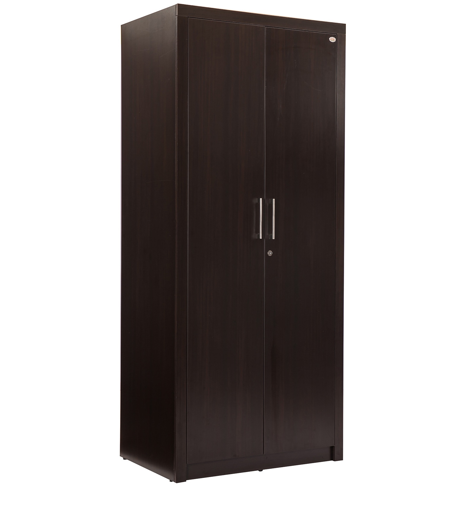 Regal Two Door Wardrobe in Smoke Black Wood Colour