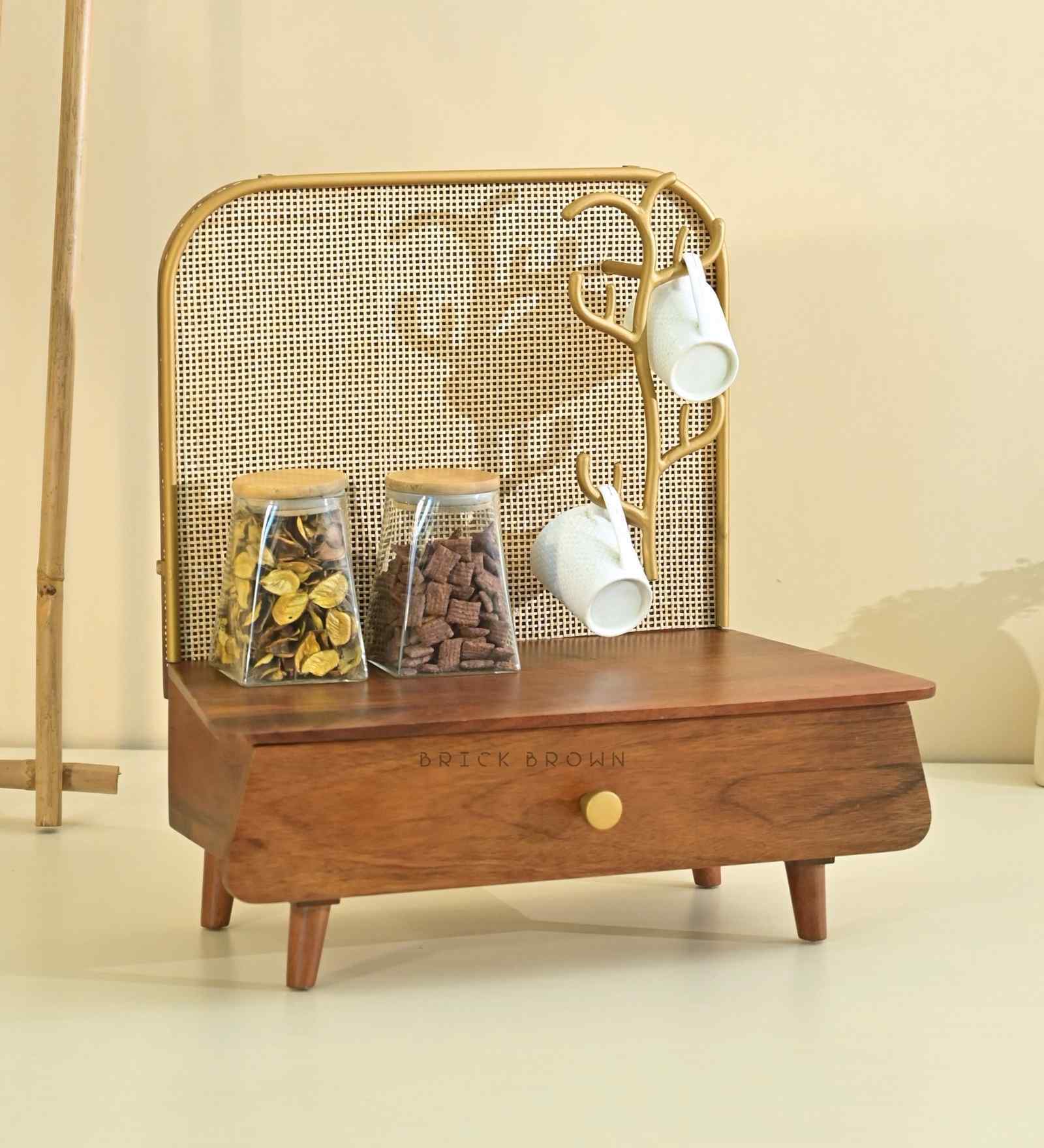Regalia Coffee Organizer with Cup Holder