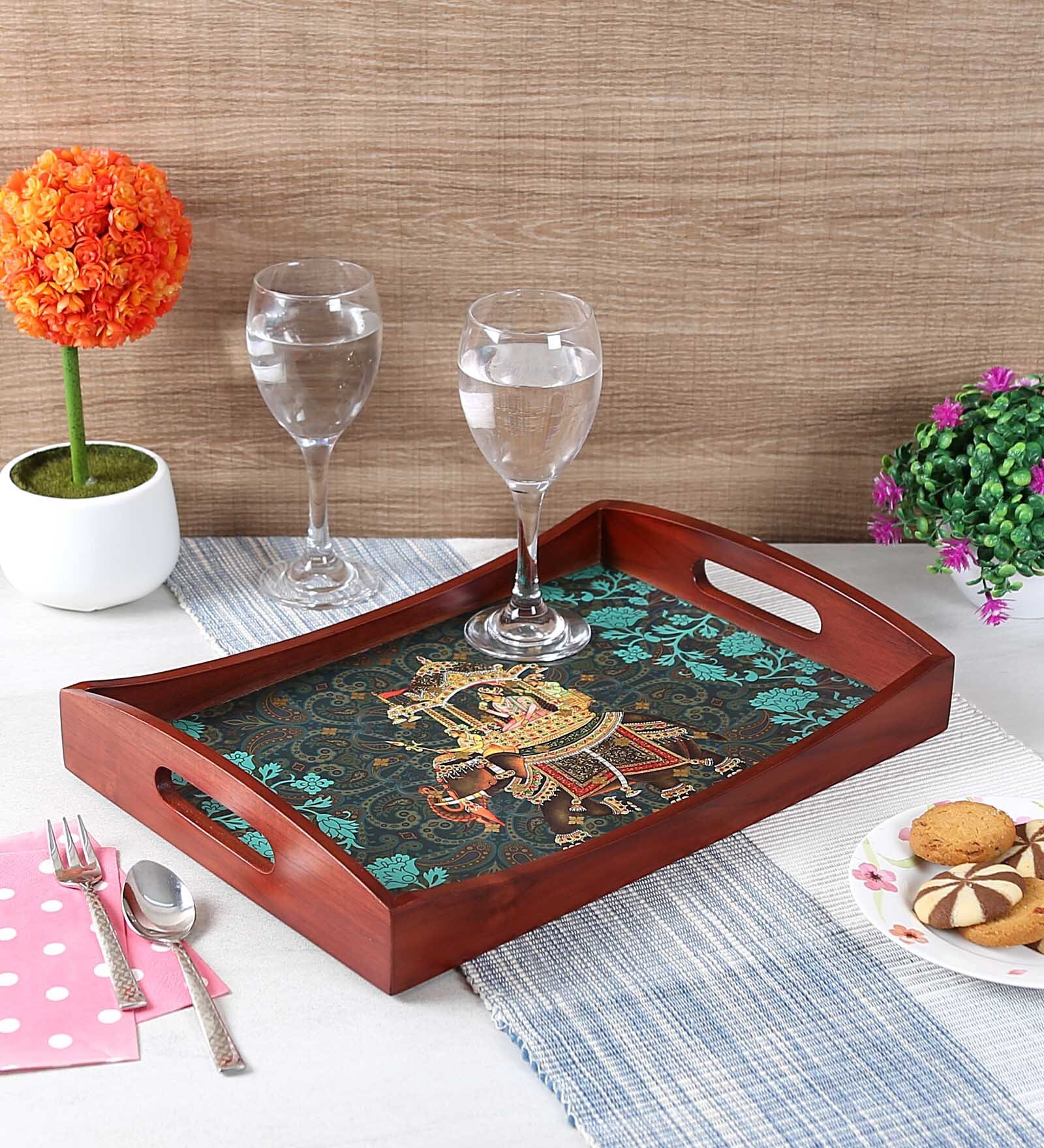 Wood Serving Tray Wood Serving Tray