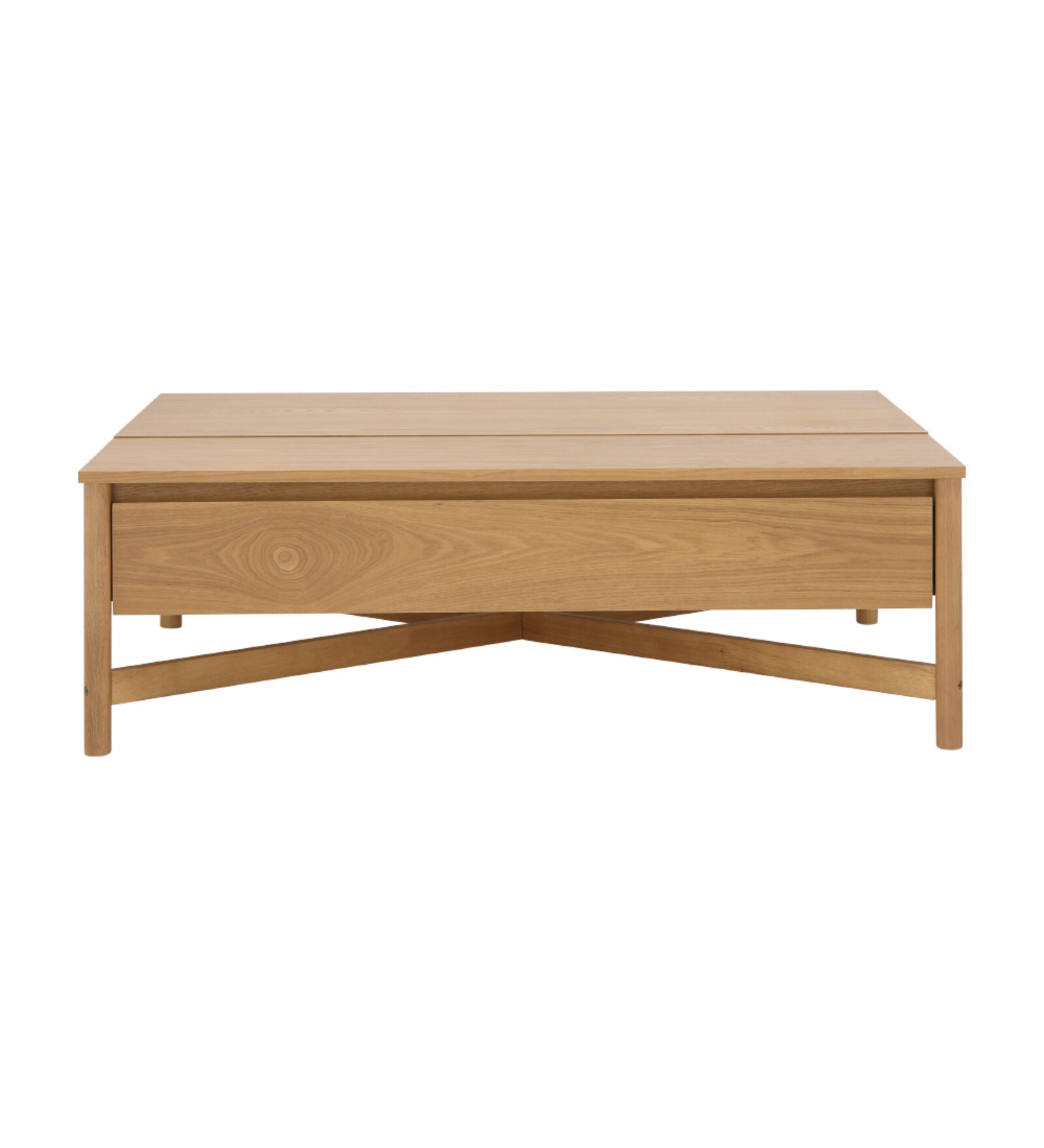 Replay Solid Wood Coffee Table In Light Oak Colour