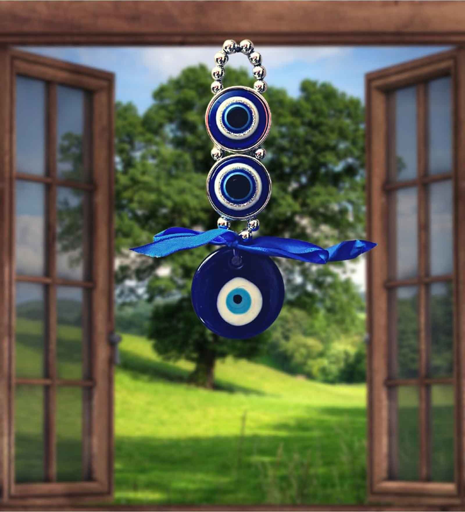 Resin Hanging Evil Eye for Good Luck