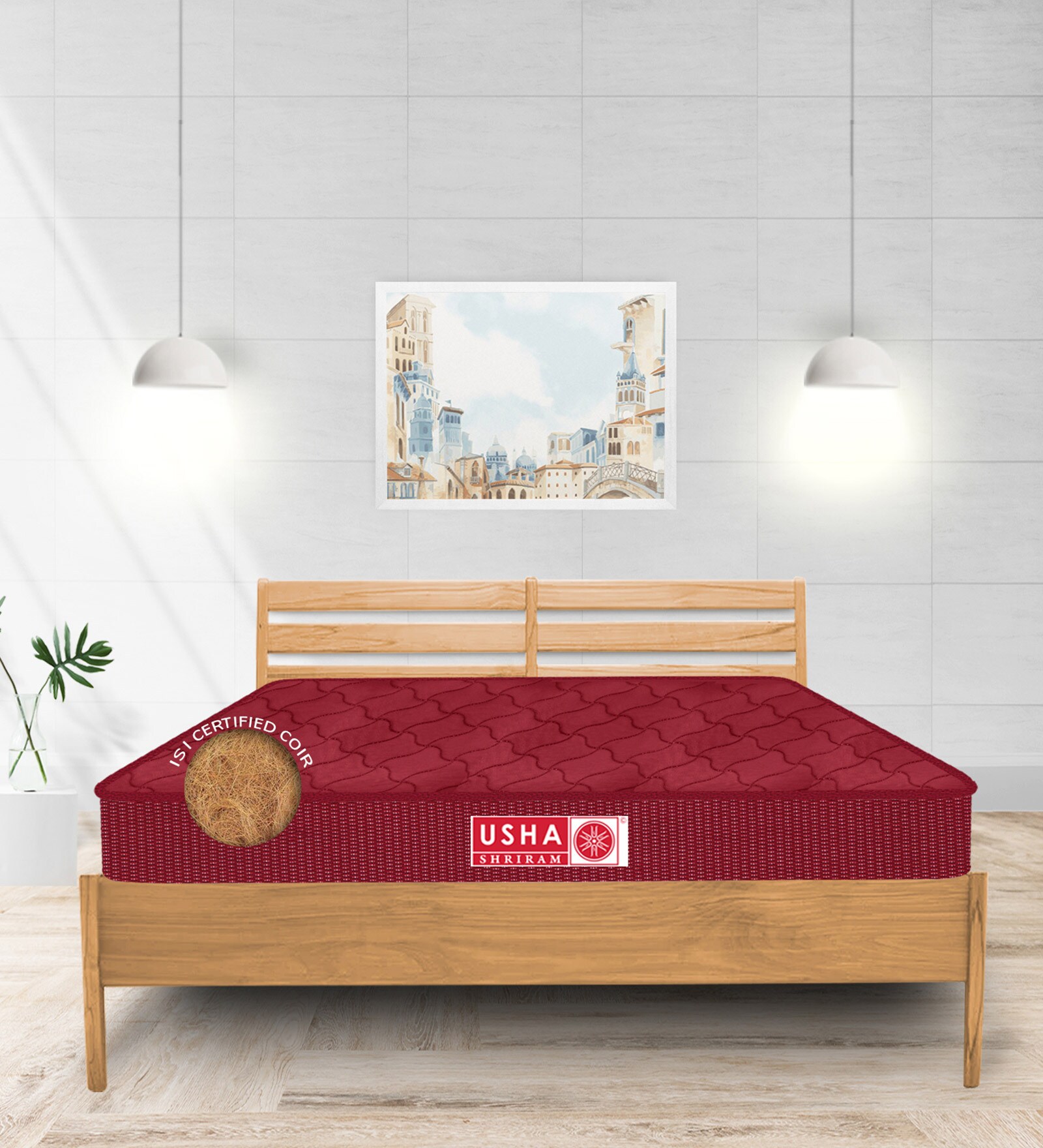 Buy Resteria 5 inch Coir Queen Size Mattress at 29 OFF by Usha Shriram Pepperfry