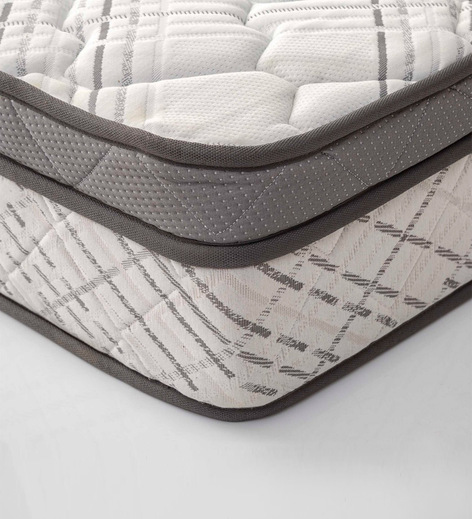 Restomax Elite Box Top Bonnell Spring & Memory Foam 8 Inch Queen Size Mattress