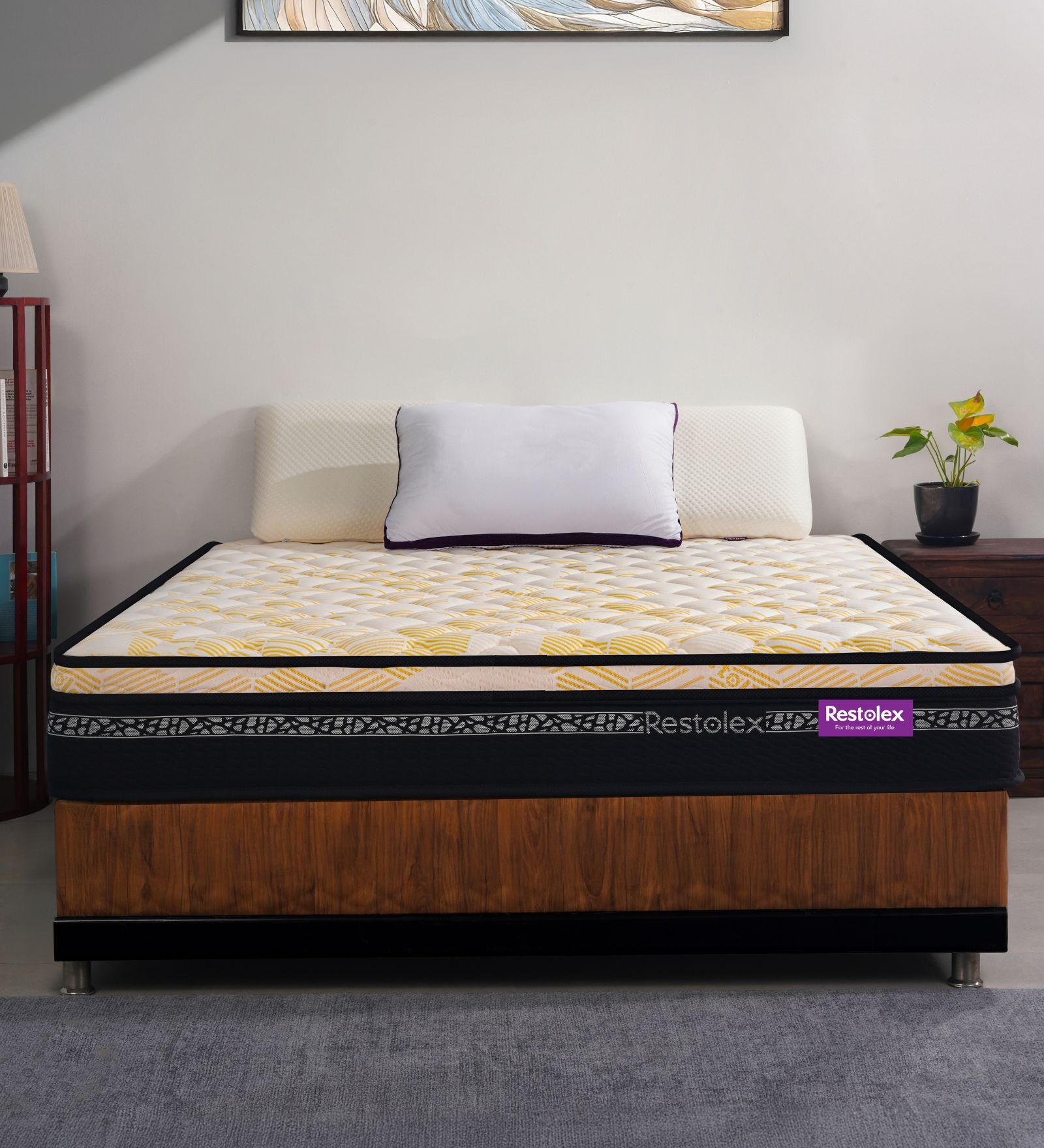 Restvana Moksha 8 Inches High Density Foam King Size Mattress
