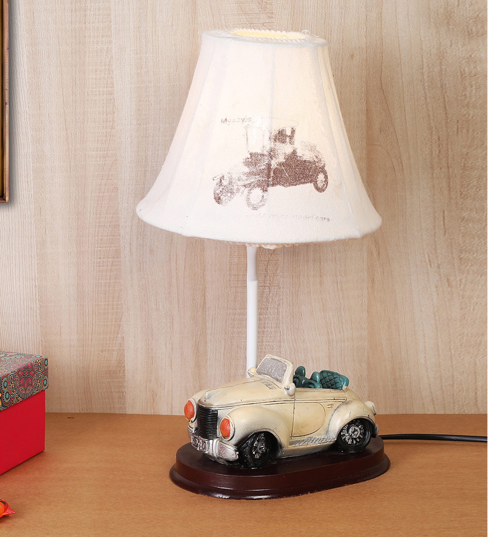 Buy Retro Car Table Lamp by Lime Light at 24% OFF by Lime Light | Pepperfry