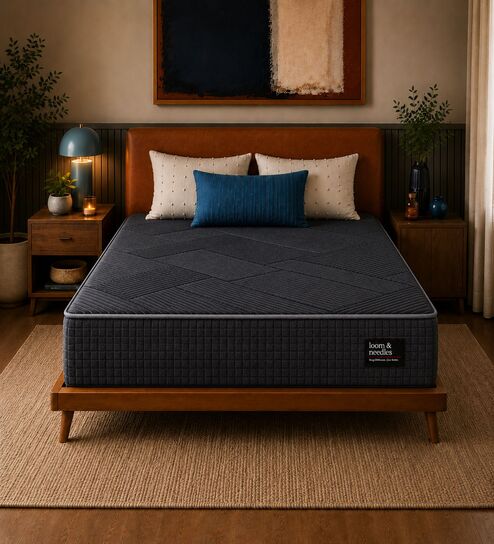 Reactive Dual Comfort 5 Zoned 7 Layered Orthopedic 8 Inch Memory & Pocket Spring Single Size