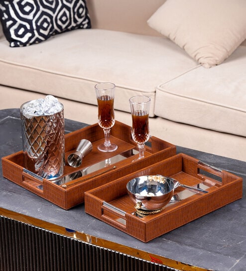 Rectangle Serving Tray (Set Of 2)