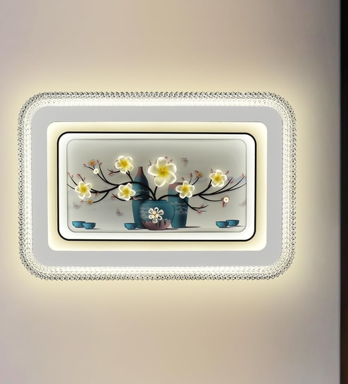 Rectangular LED Wall & Ceiling Light with 3 Color Modes