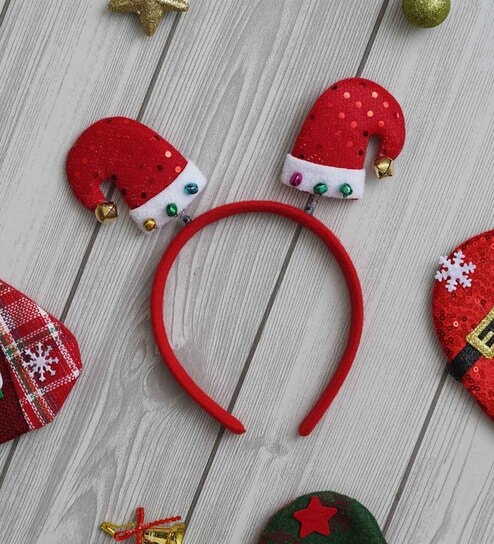 Red Fabric Christmas Decorations