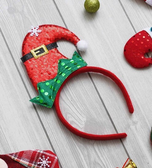 Red Fabric Christmas Decorations
