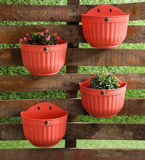 Buy Red Plastic Plastic Wall Mounted Balcony Waterproof Network