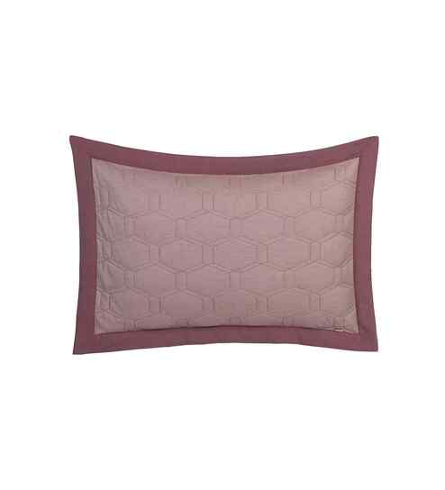 Red Solid 300 TC Cotton 2 Pillow Sham Set