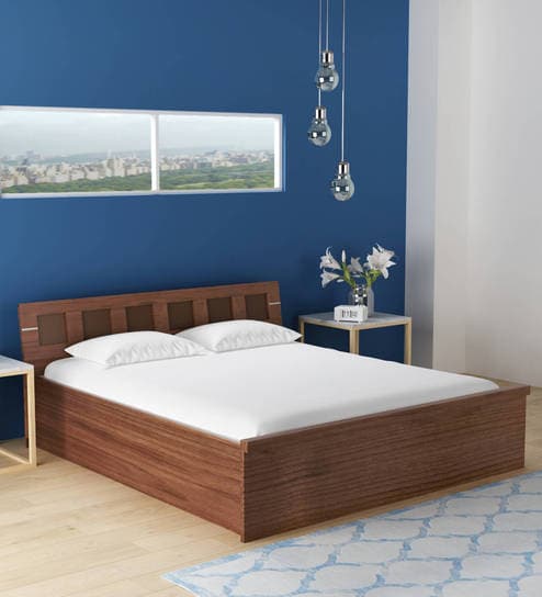 Reegan King Size Bed With Storage By Nilkamal