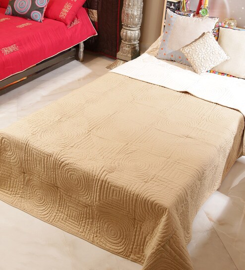 Buy Cotton Double Bed Heavy Winter Comforter By Reme Online