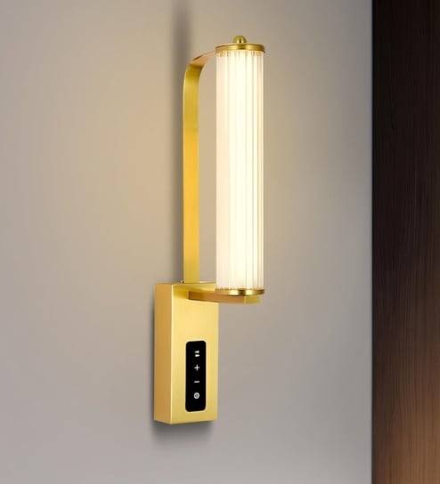 Resit| 12W Touch Control LED Wall Lamp | Color Change & On/Off | Adjustable Modern Bedside & Living Room Decorative Light