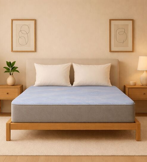 Restolex SilvRest Reversible  6 Inches Natural Latex Roll  King Size Mattress