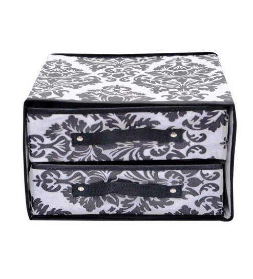 Buy Rexin Card Board Small Cloth Accessories Storage Drawer By
