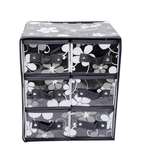 Buy Rexin Card Board Small Cloth Accessories Storage Drawer By