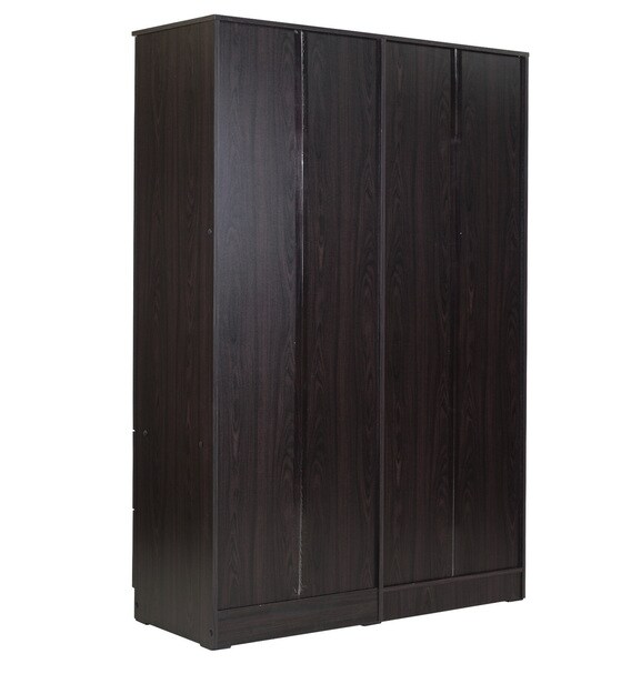 Buy Ren 4 Door Wardrobe with External Drawers in Wenge Finish by ...