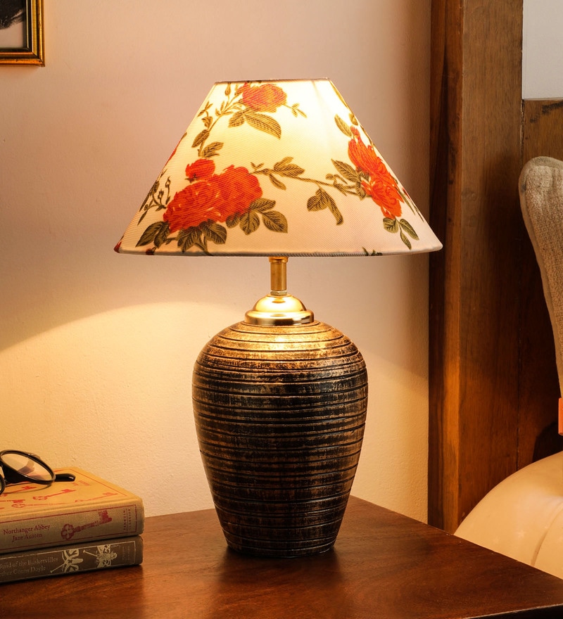 red table lamp the range