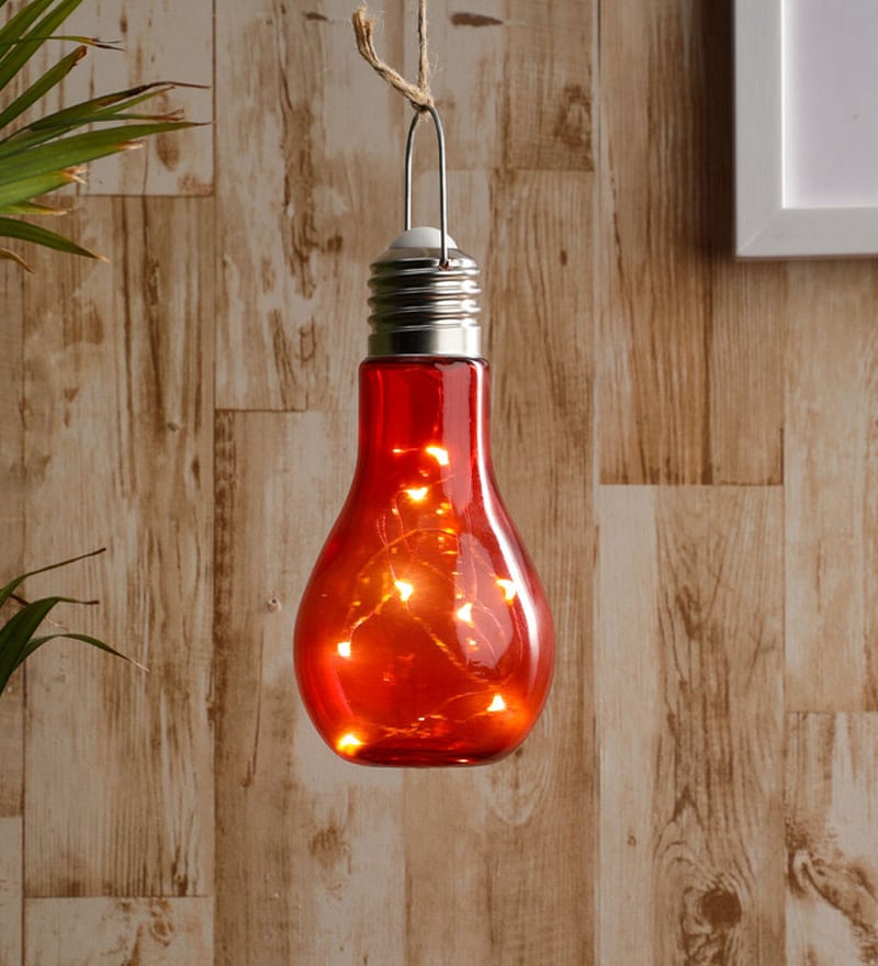 battery powered red light bulb