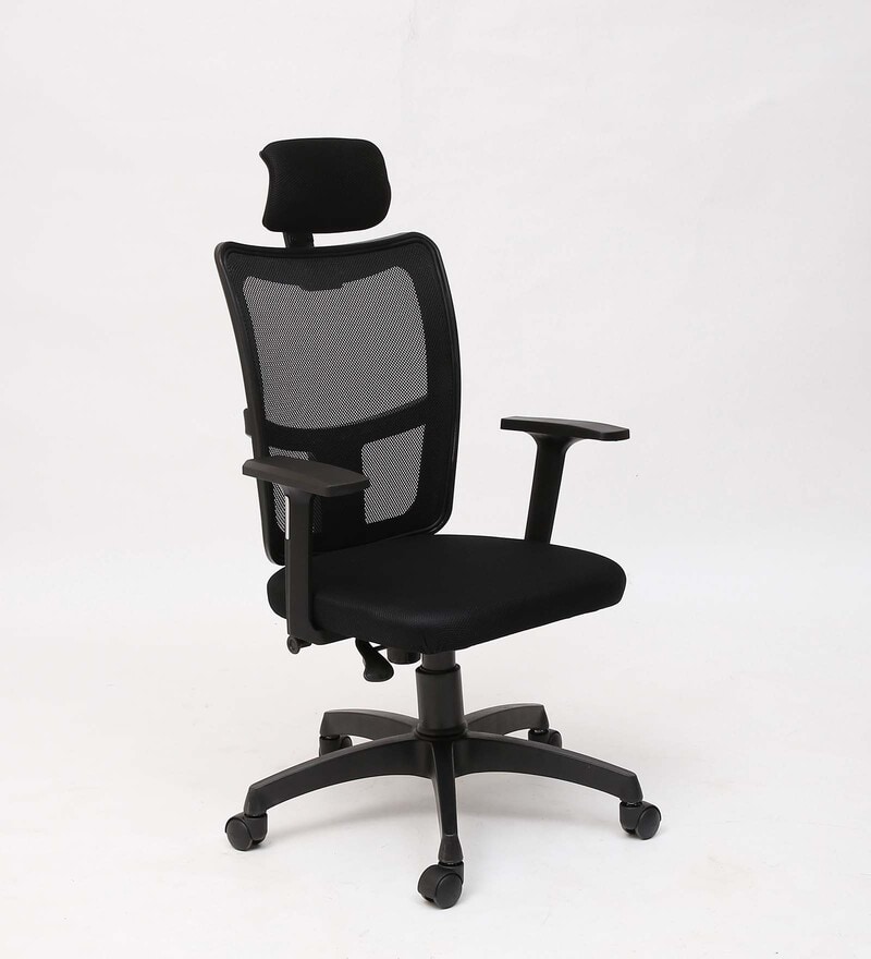 high back chair with headrest