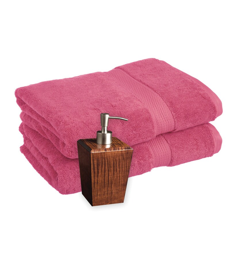 retro bath towels