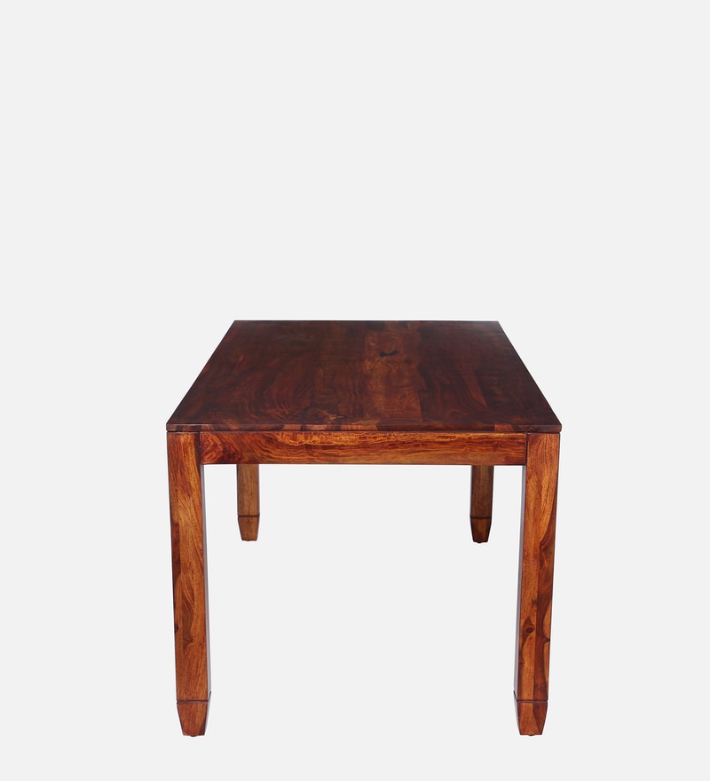 Buy Rezzan Sheesham Wood 8 Seater Dining Set In Honey Oak Finish By Woodsworth Online 8 Seater