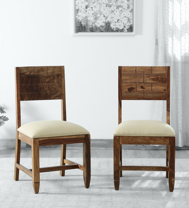 solid wood dining chair set