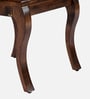 Reagan Solid Wood End Table In Brown & Walnut Finish