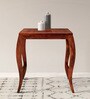 Reagan Solid Wood End Tables In Brown & Walnut Brown Finish