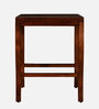 Reagan Solid Wood End Tables In Brown & Walnut Brown Finish