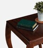 Reagan Solid Wood End Tables In Brown & Walnut Brown Finish