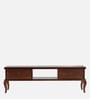 Reagan Solid Wood Tv Unit In Brown & Walnut Finish