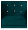 Rebecca Velvet 1 Seater Sofa in Green Colour
