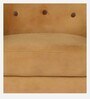 Rebecca Velvet 1 Seater Sofa in Mustard Colour