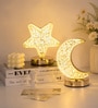 Assorted Golden Rechargeable LED Crystal Desk Lamp