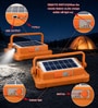 Rechargeable Solar LED Flood Light Yellow
