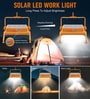 Rechargeable Solar LED Flood Light Yellow