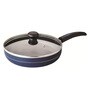 Masterchef Non Stick Aluminium Fry Pan with Glass Lid