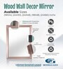 Rectangle (18X24)  Brown  Wall  Mirrors