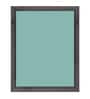 Rectangle (24x30) Brown Frame Wall Mirrors