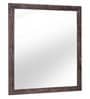 Rectangle (24x30) Brown Frame Wall Mirrors