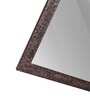 Rectangle (24x48) Brown Frame Wall Mirrors
