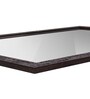 Rectangle (24x48) Brown Frame Wall Mirrors