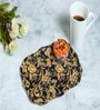 Royal Blue Iron Tropical paradise  Serving Tray