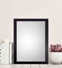 Rectangle Framed Mirror In Brown Colour (24X18)