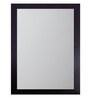 Rectangle Framed Mirror In Brown Colour (24X18)